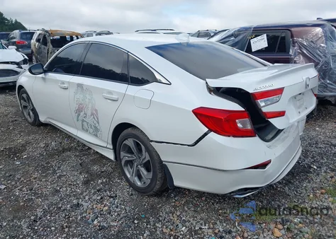 2018 Honda Accord Ex z USA, uszkodzony, nr VIN 1HGCV1F40JA048593